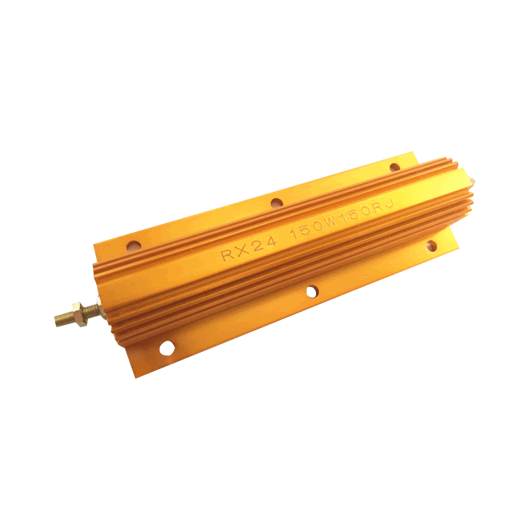 150W 黄金铝壳电阻 绝缘金属电阻 大功率线绕电阻器