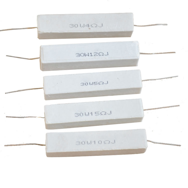 30W SQP horizontal cement resistor