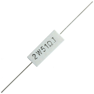 2W SQP卧式陶瓷水泥电阻器
